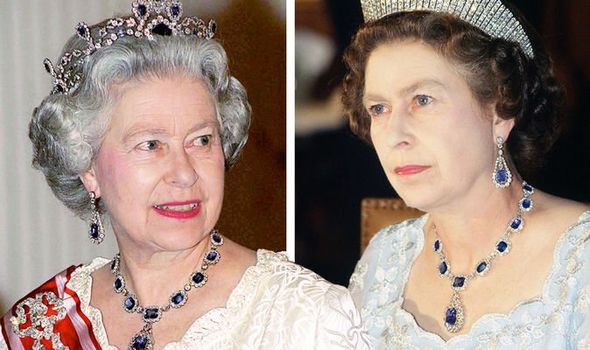 گردنبند یاقوت کبود ملکه الیزابت